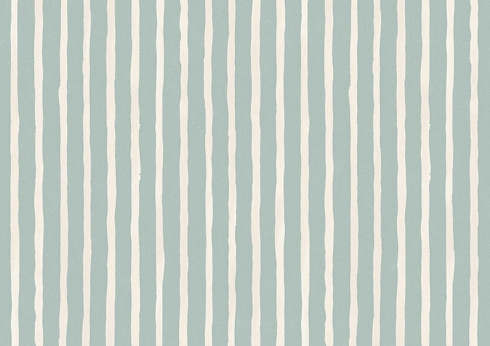 Vintage Stripe, Aqua - Made to Measure Curtains - Image 9